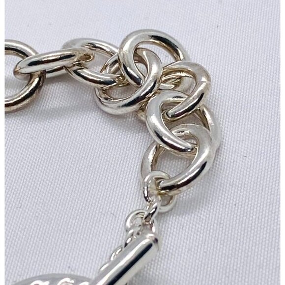 Tiffany & Co Return To Tiffany & Co 8" Toggle Heart Bracelet - Picture 6 of 13